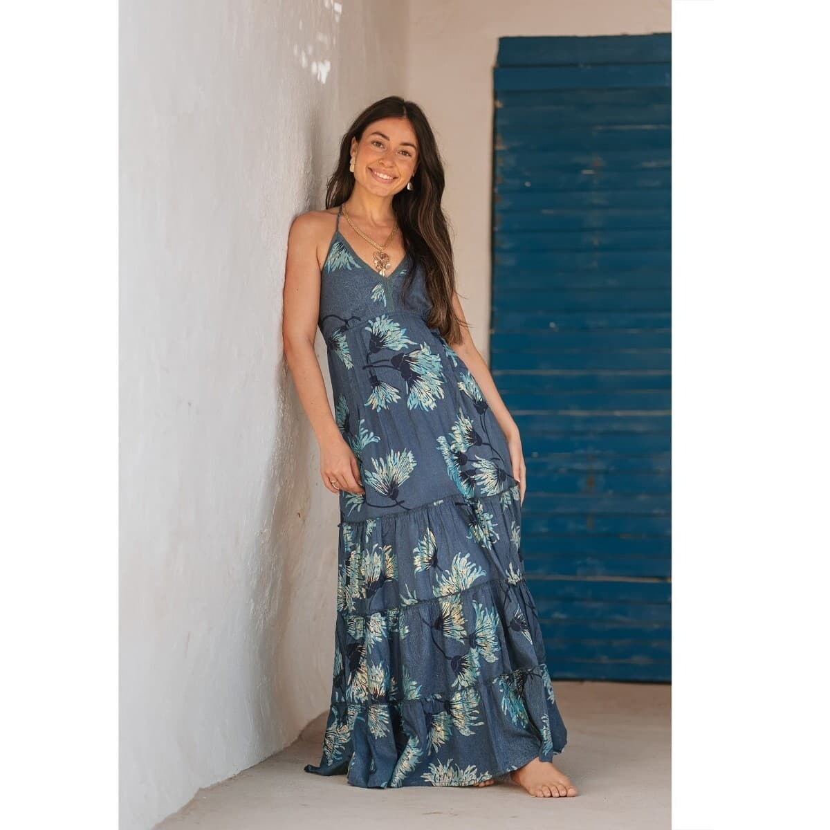 Women's Dresses Isla Bonita By Sigris Blue