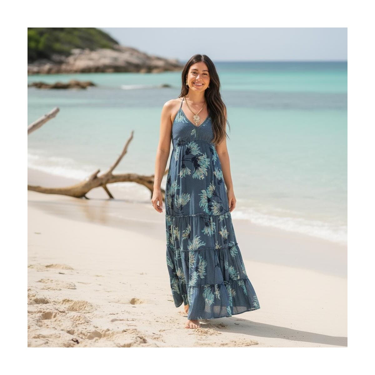 Women's Dresses Isla Bonita By Sigris Blue