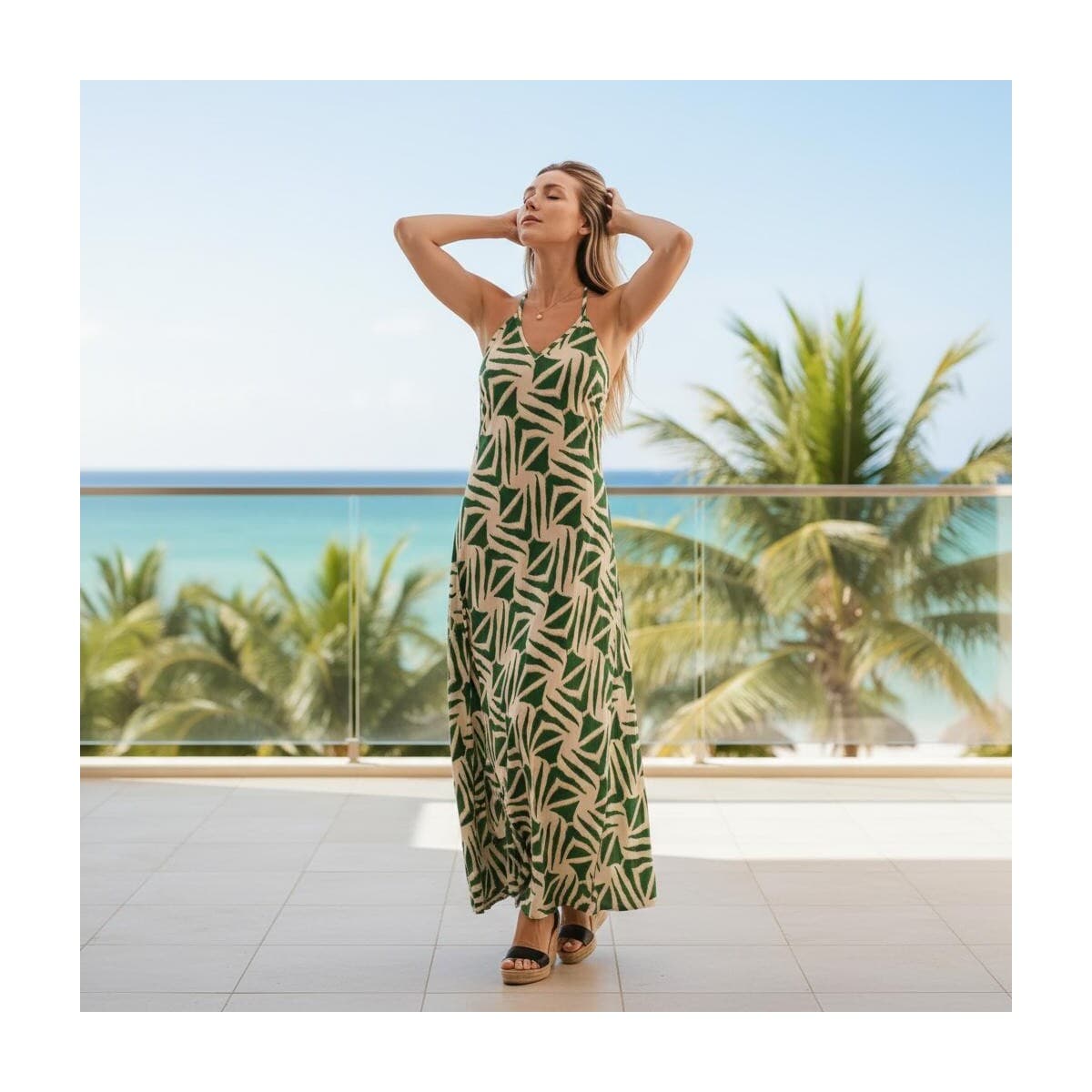 Women's Dresses Isla Bonita By Sigris Green
