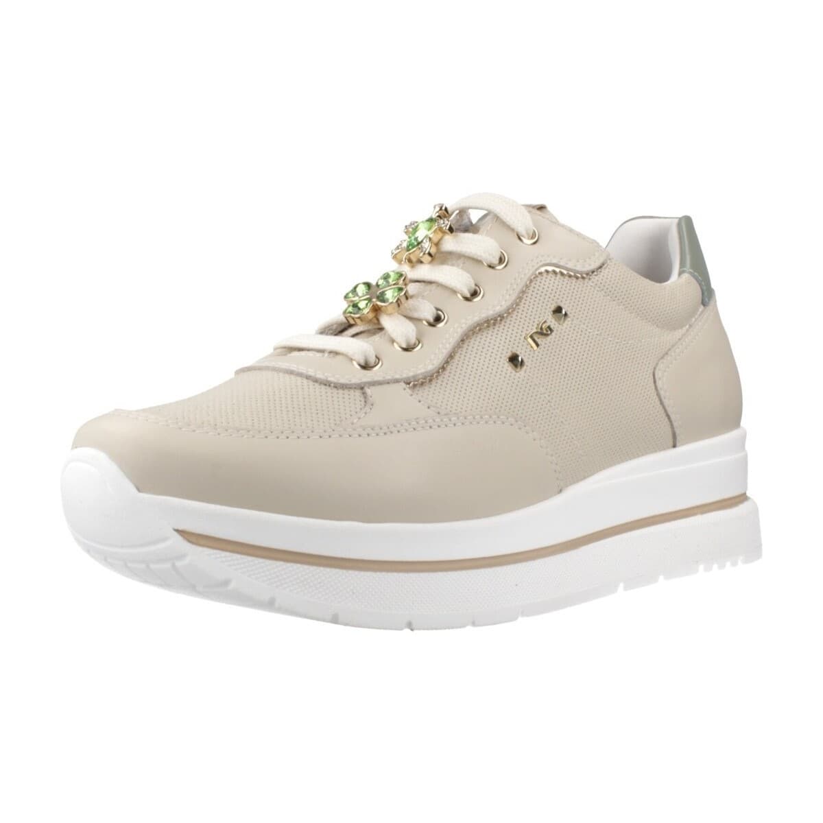 Women's Sneakers NeroGiardini Beige