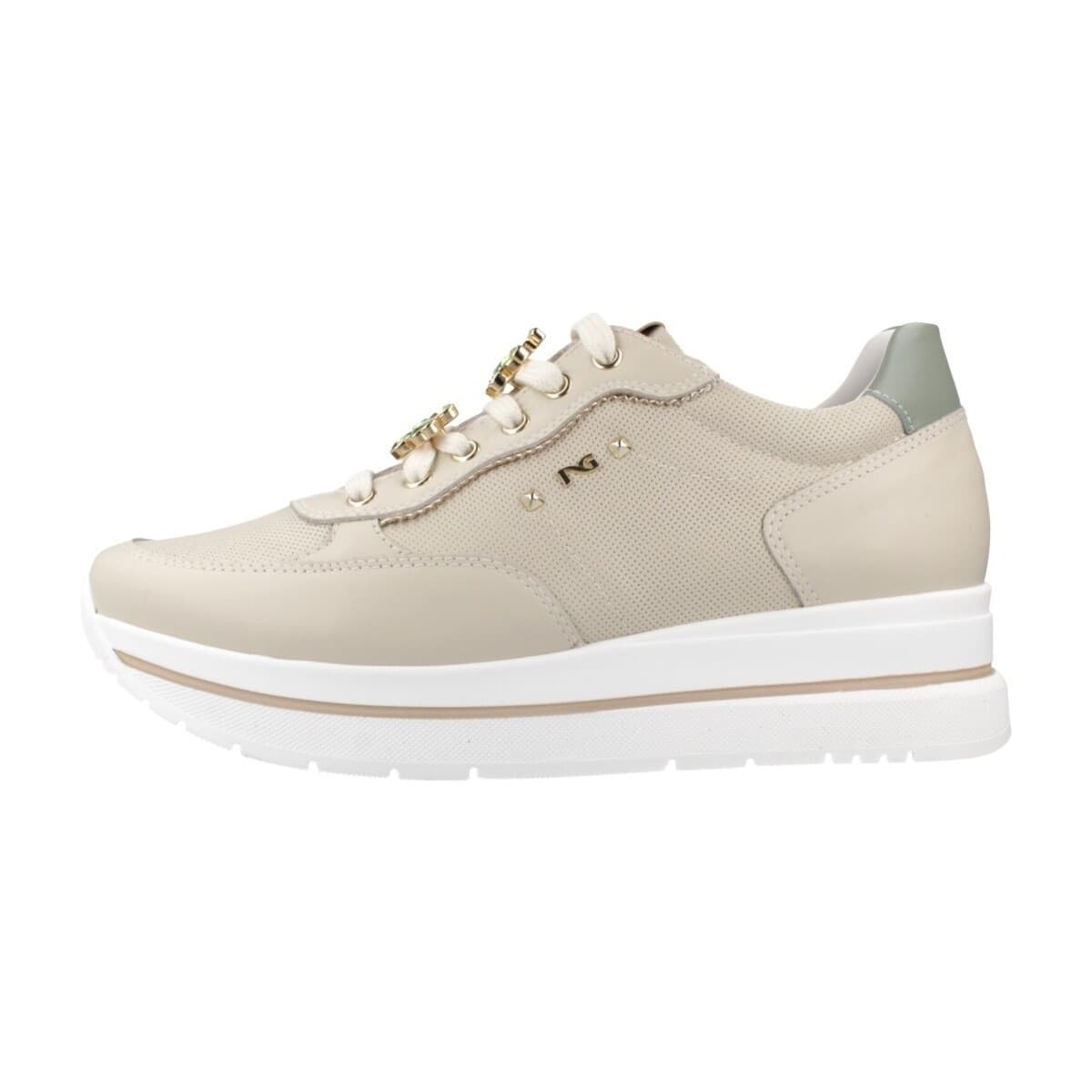 Women's Sneakers NeroGiardini Beige