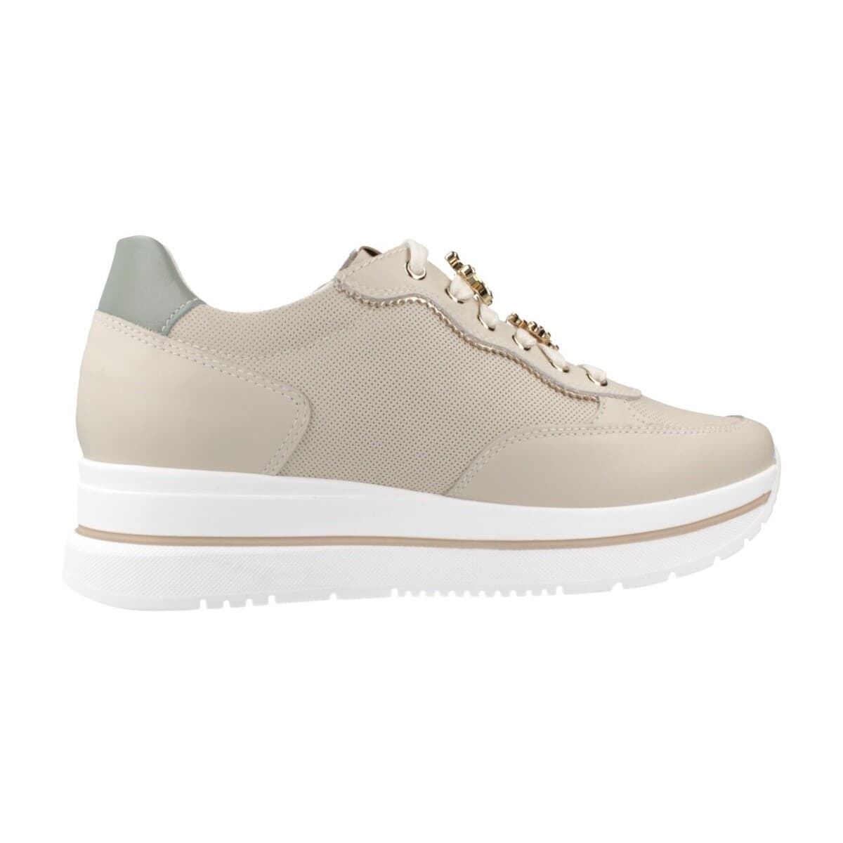 Women's Sneakers NeroGiardini Beige