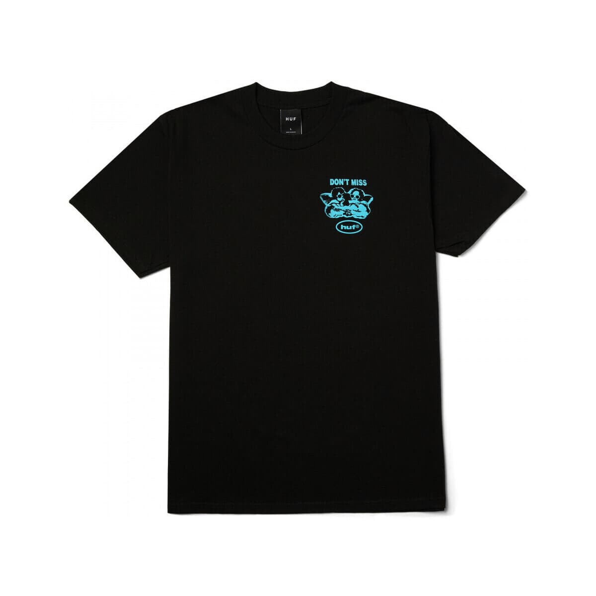 T-shirt με κοντά μανίκια Huf T-shirt after midnight ss
