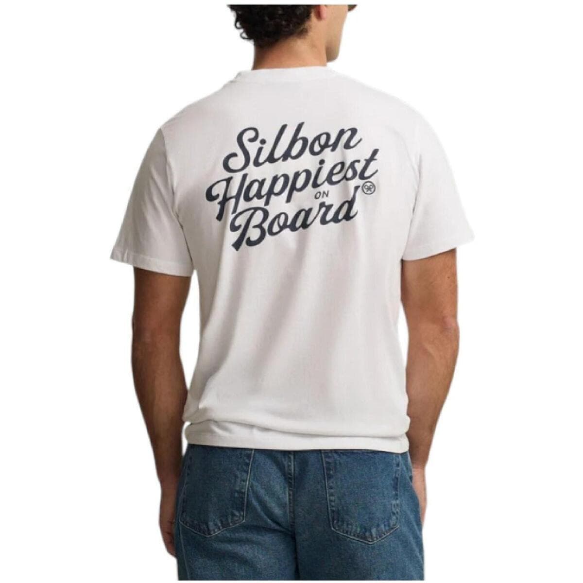 Men's T-Shirts Silbon White