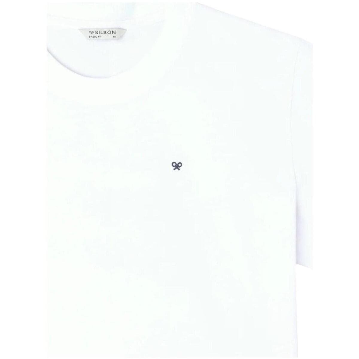 Men's T-Shirts Silbon White