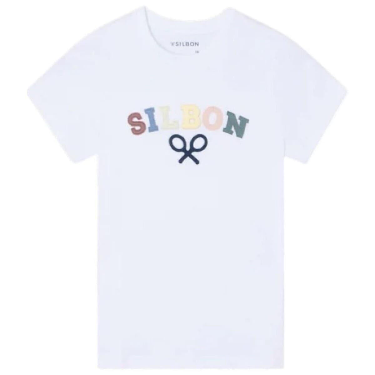 T-shirt με κοντά μανίκια Silbon SS263020401532