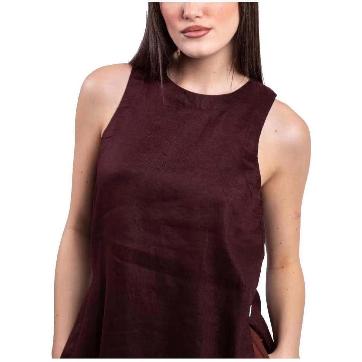 Women's T-Shirts Ecoalf Brown