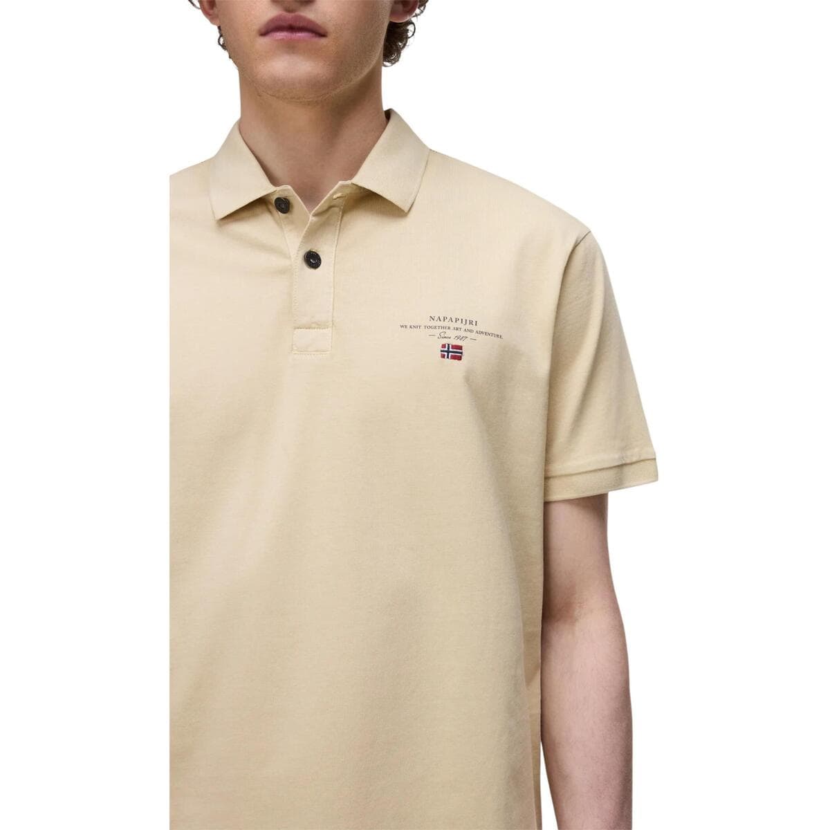 Men's Polo Shirts Napapijri White