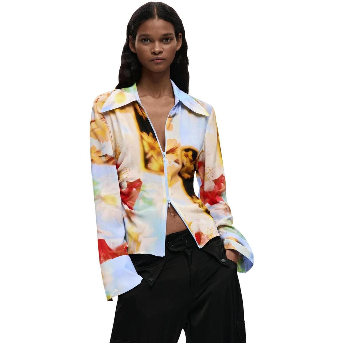 Women's Shirts Desigual Yellow