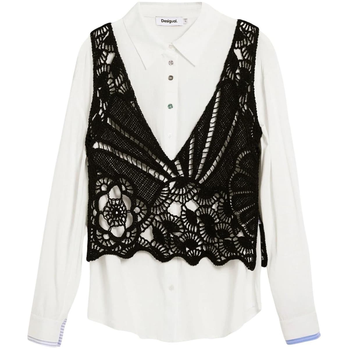 Women's Shirts Desigual White