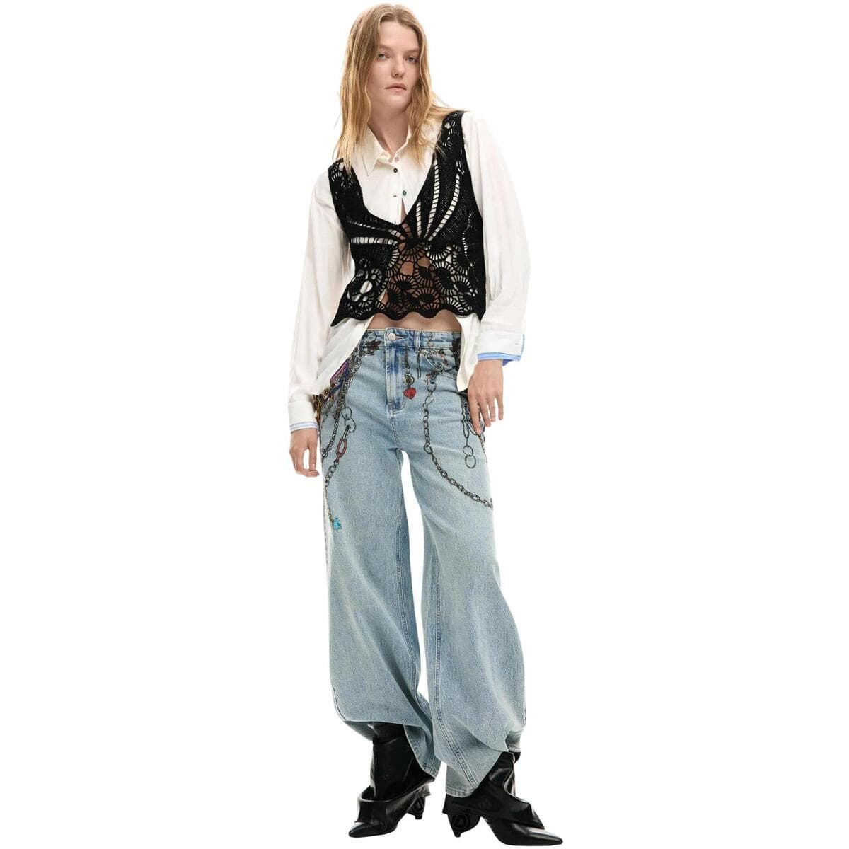 Women's Shirts Desigual White