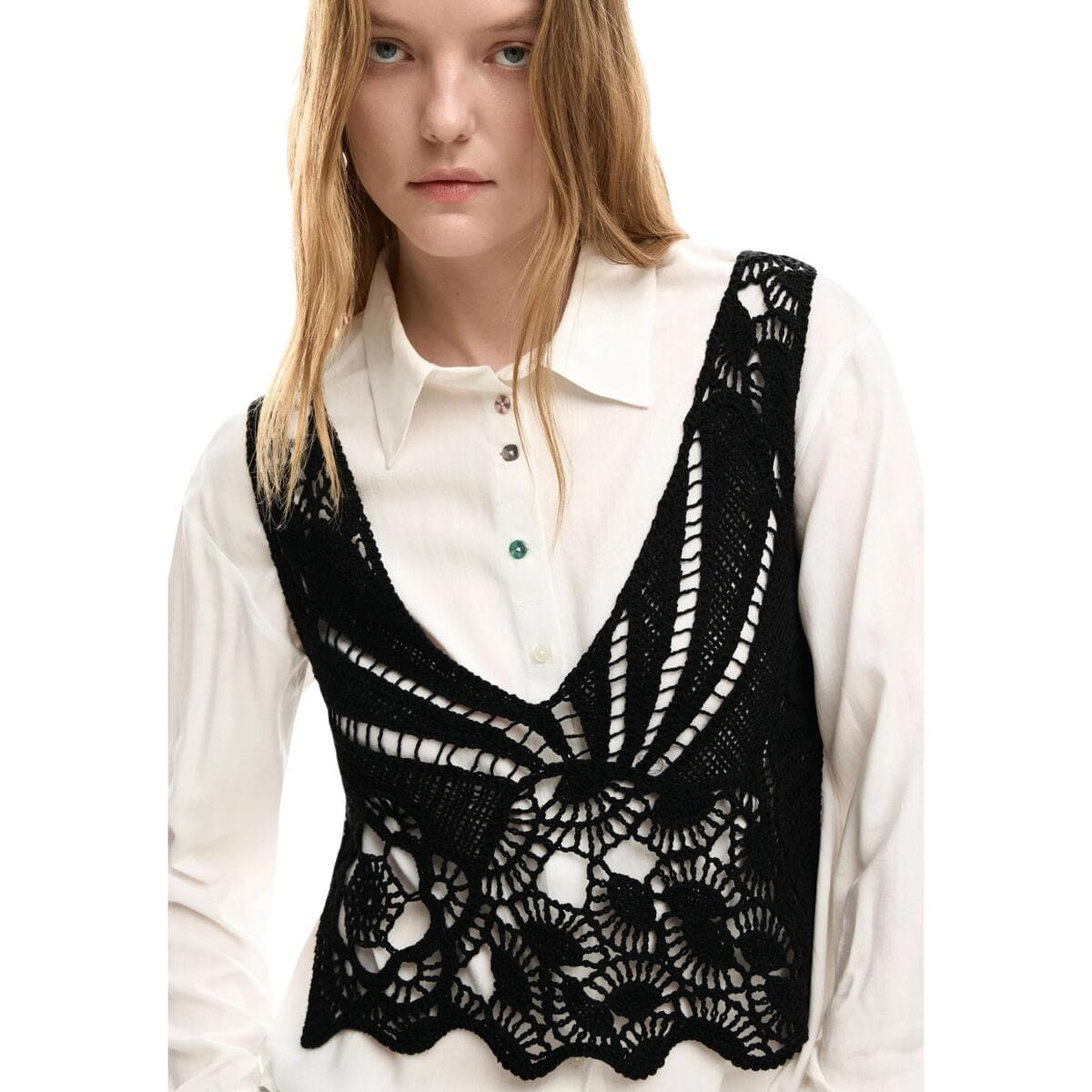 Women's Shirts Desigual White