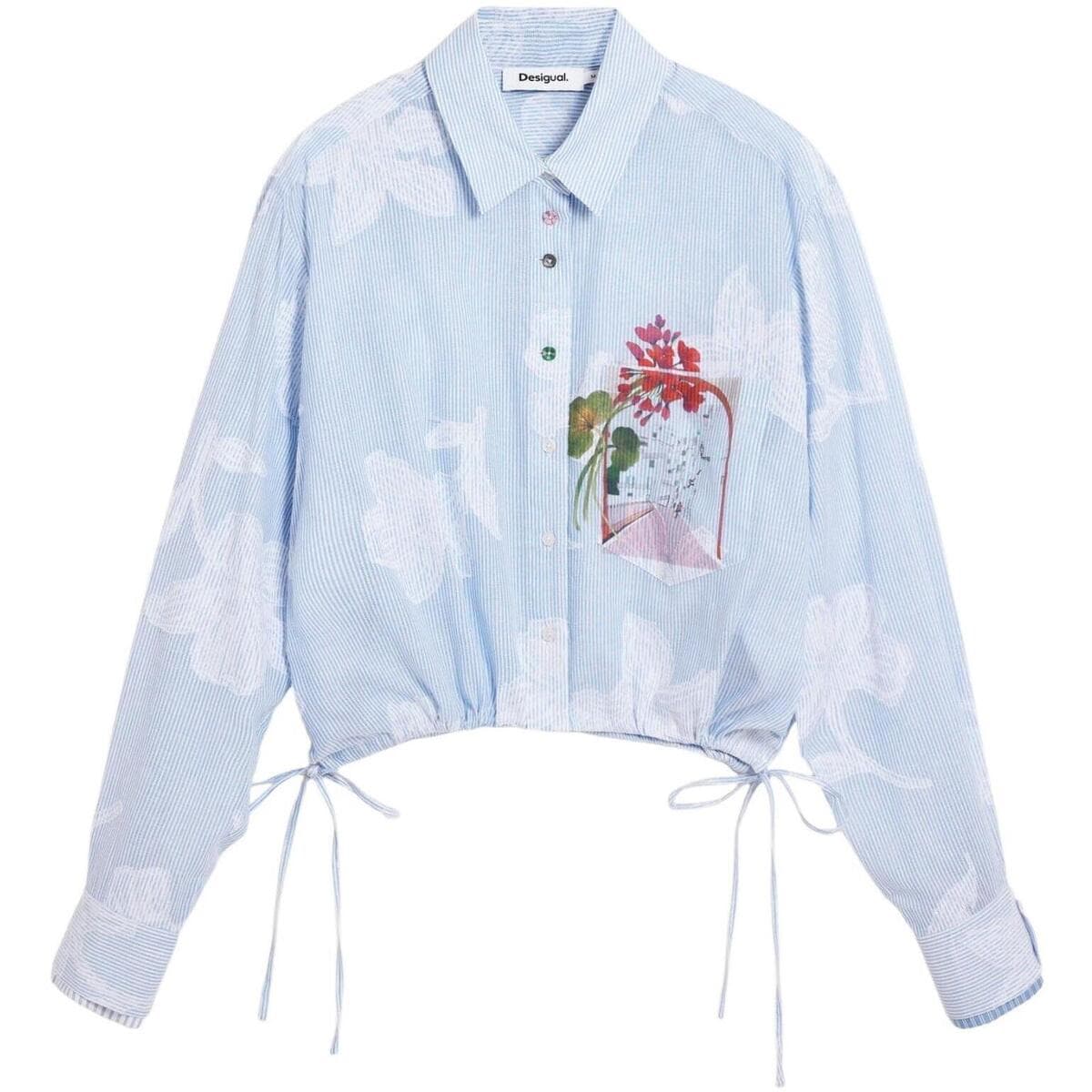 Women's Shirts Desigual Blue