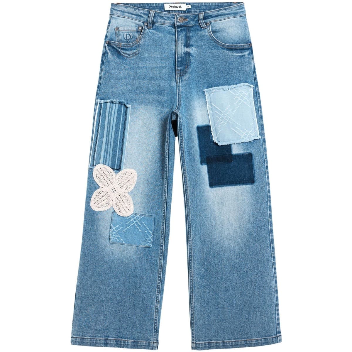 Women's Pants Desigual Blue