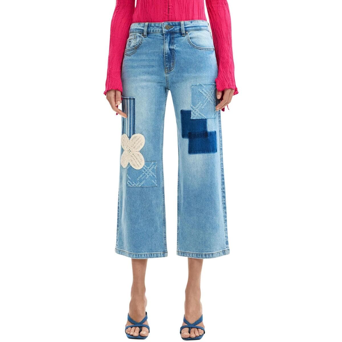 Women's Pants Desigual Blue