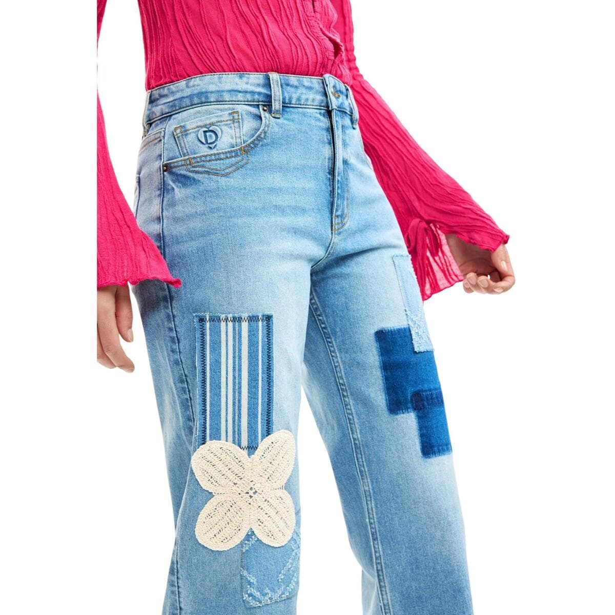 Women's Pants Desigual Blue