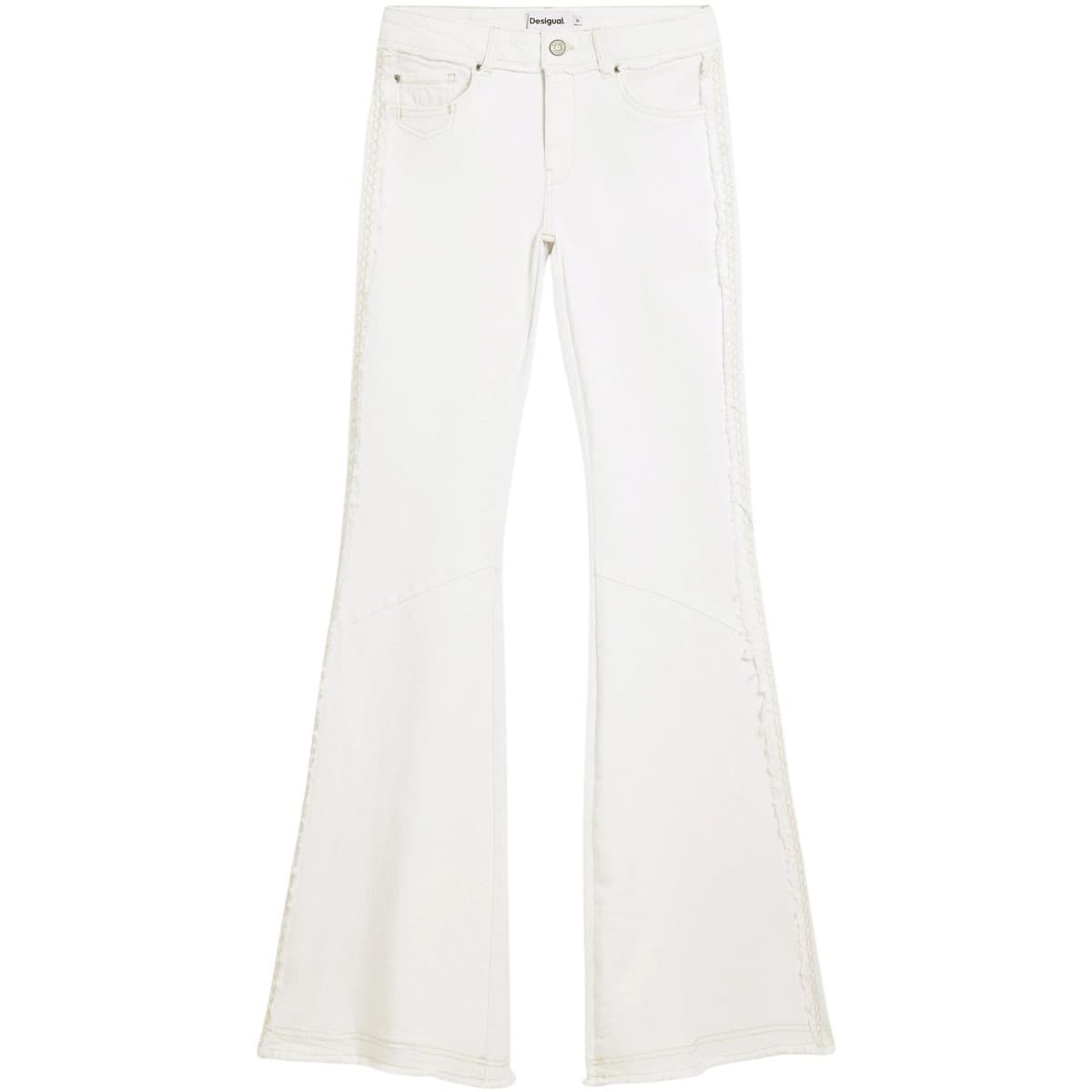Women's Pants Desigual White