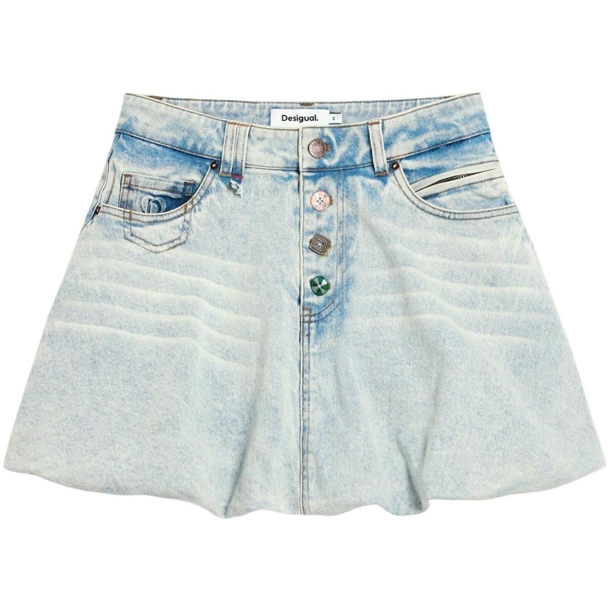 Women's Skirts Desigual Blue