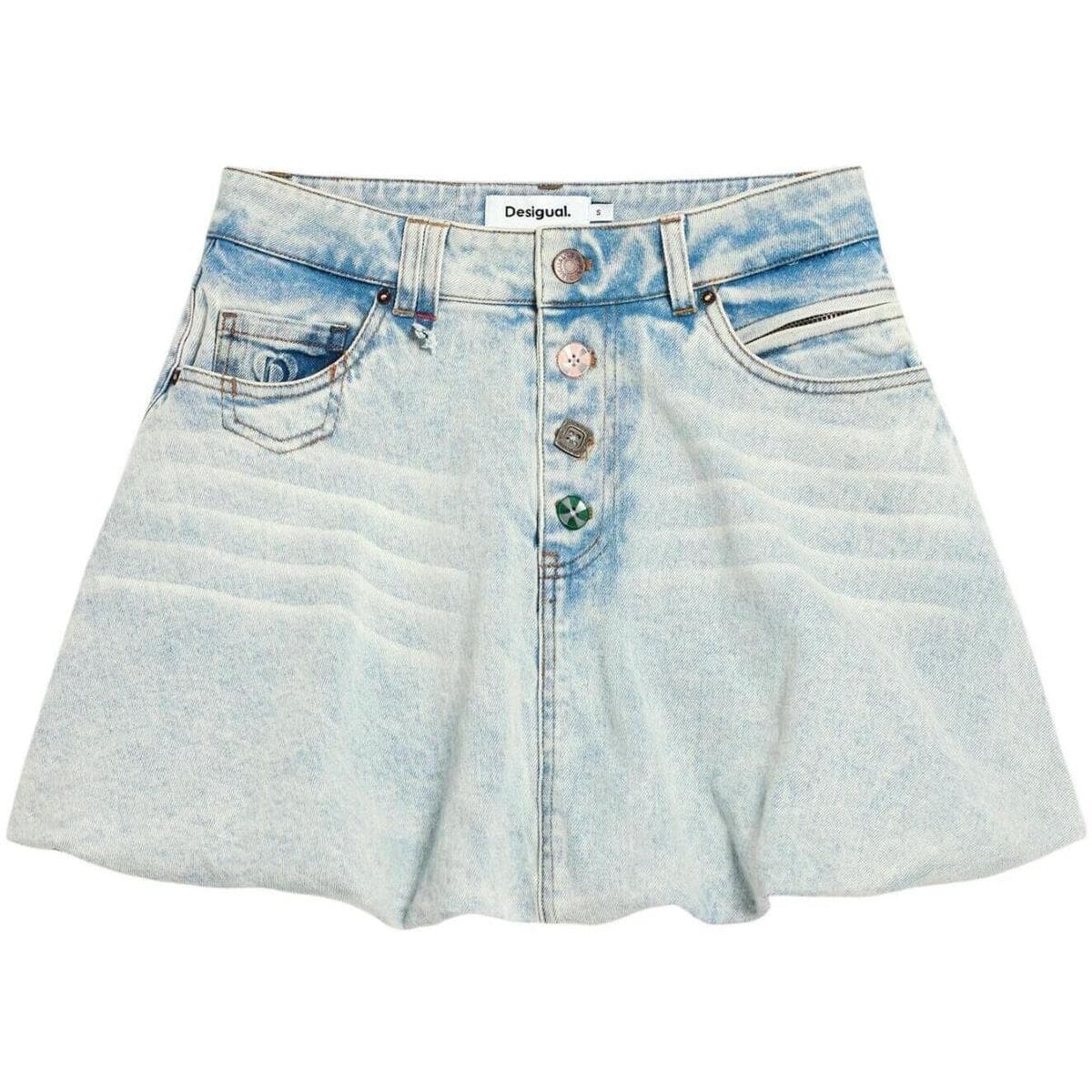 Women's Skirts Desigual Blue