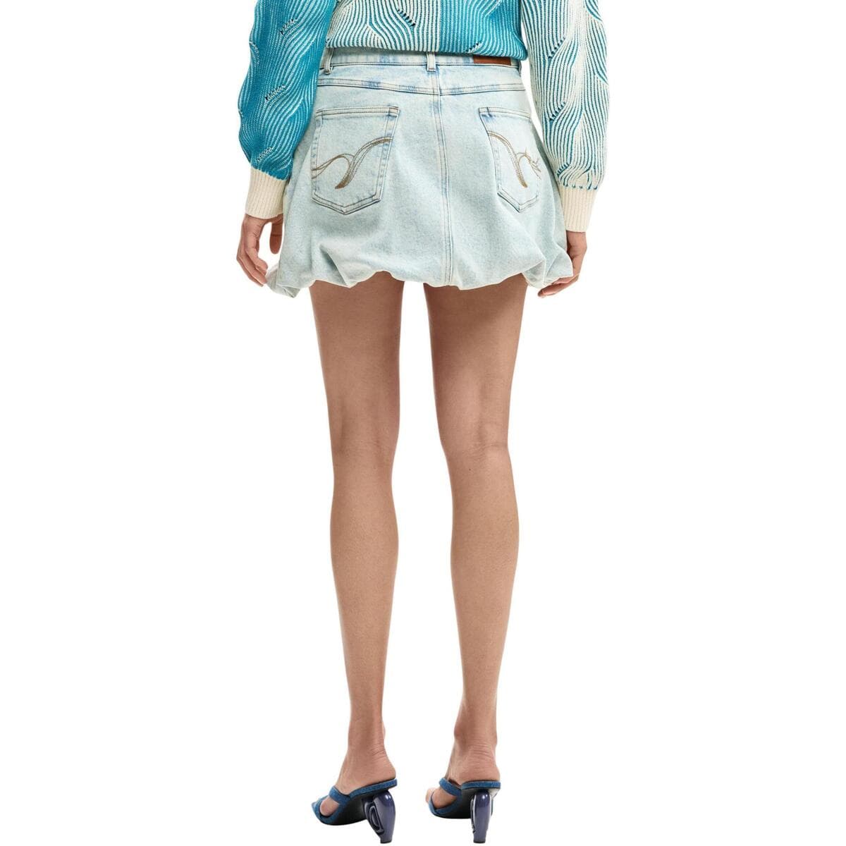 Women's Skirts Desigual Blue