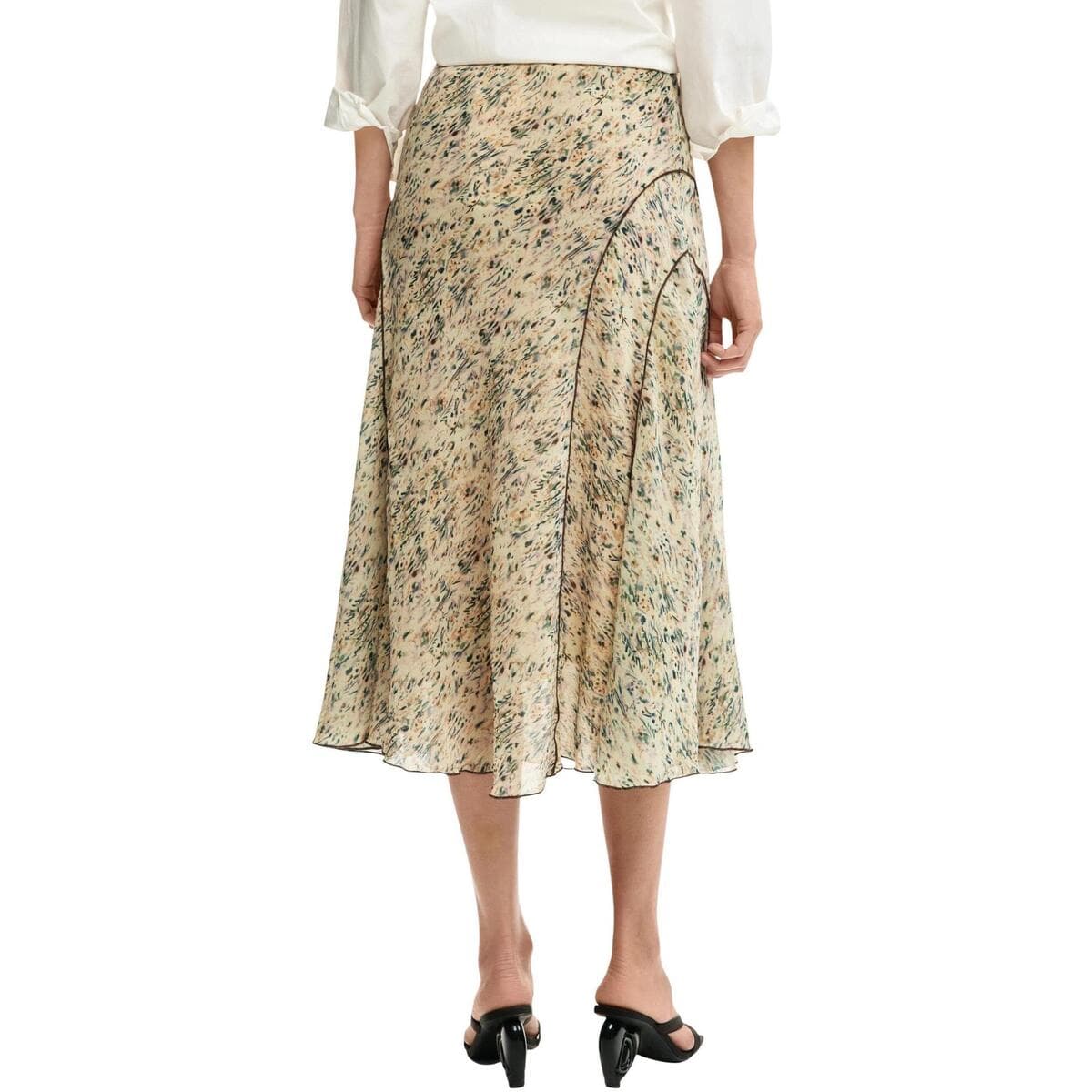 Women's Skirts Desigual Beige