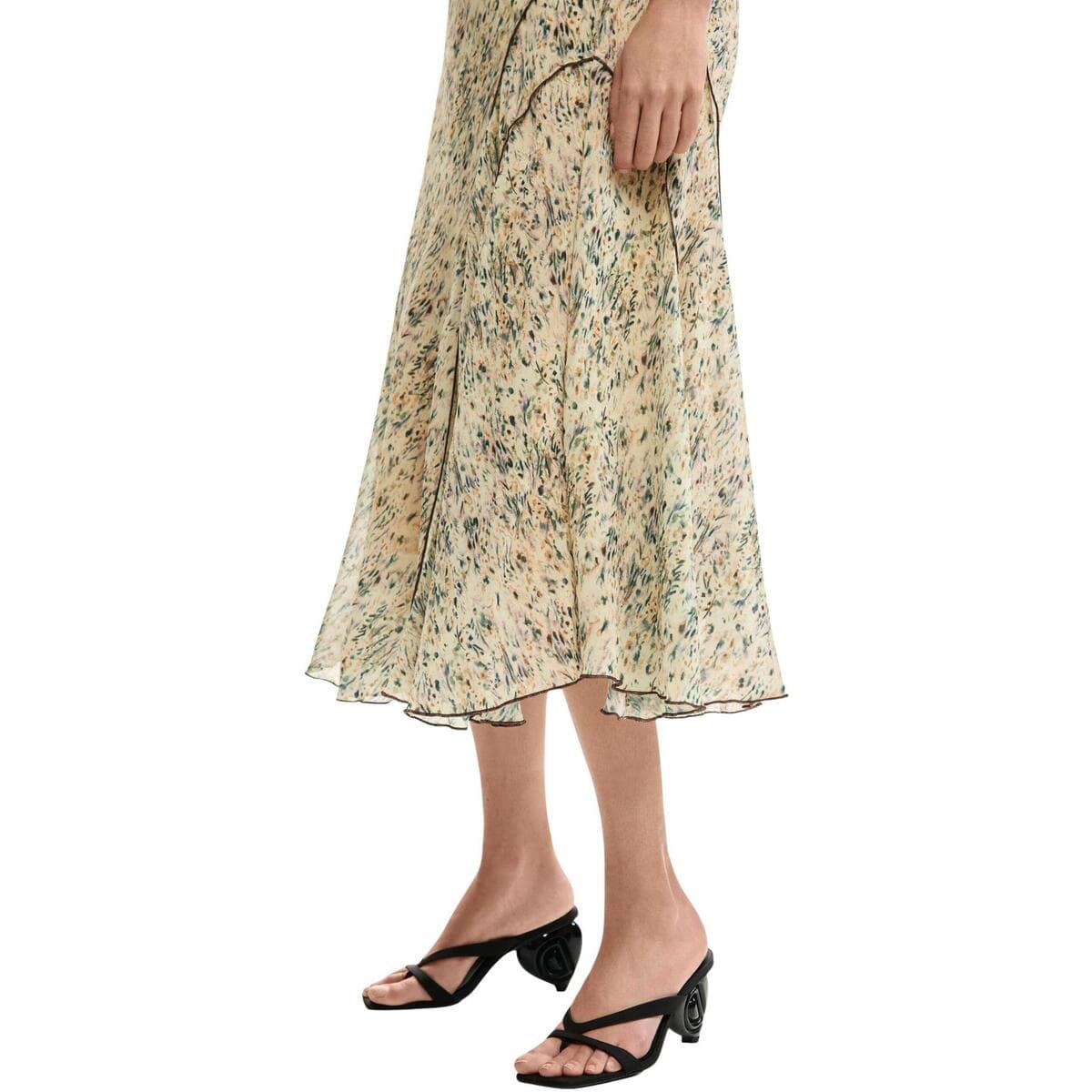 Women's Skirts Desigual Beige