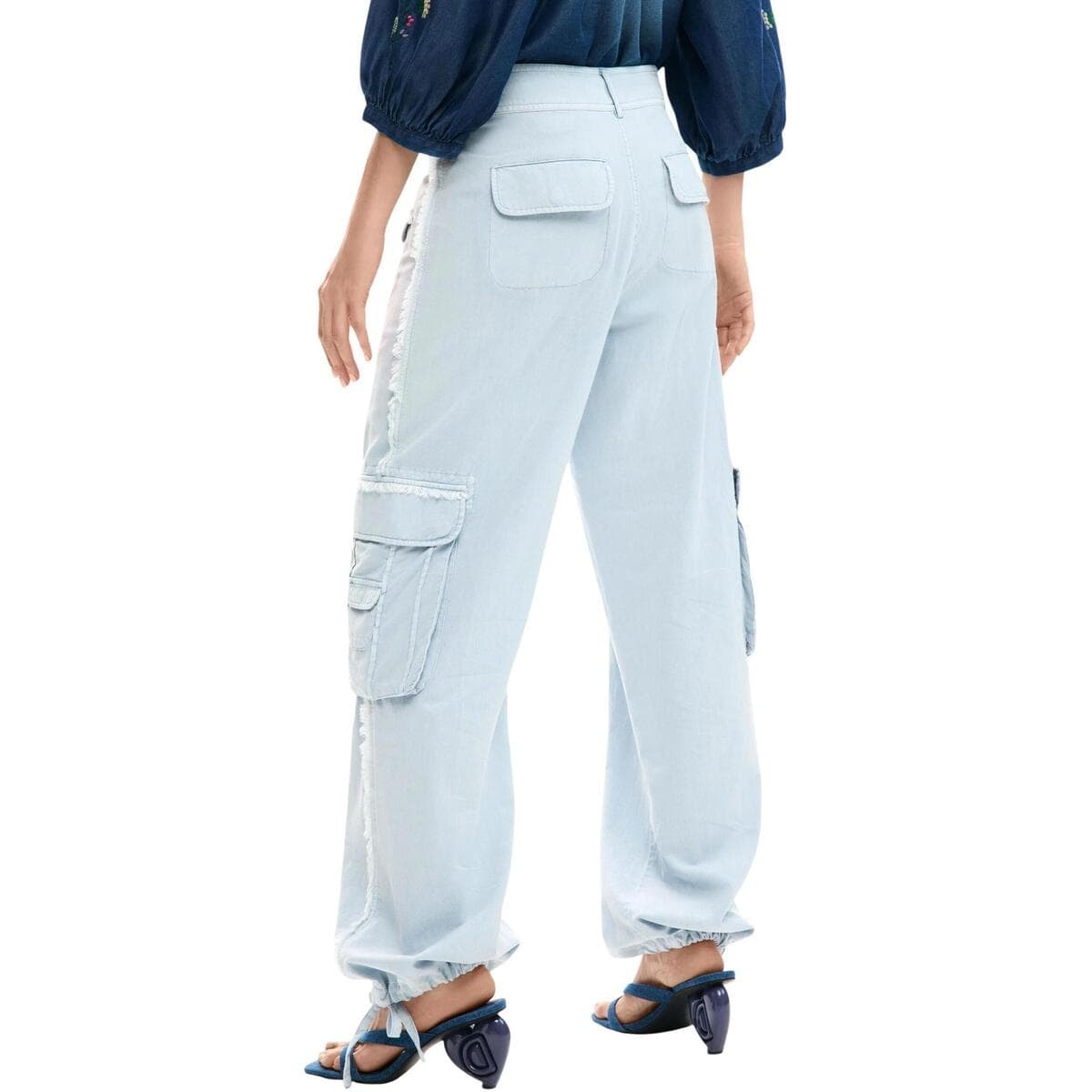 Women's Pants Desigual Blue