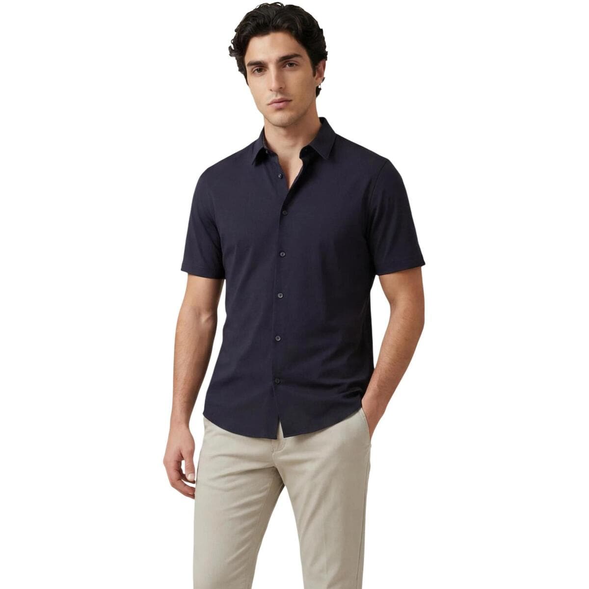 Men's Shirts EAX Blue