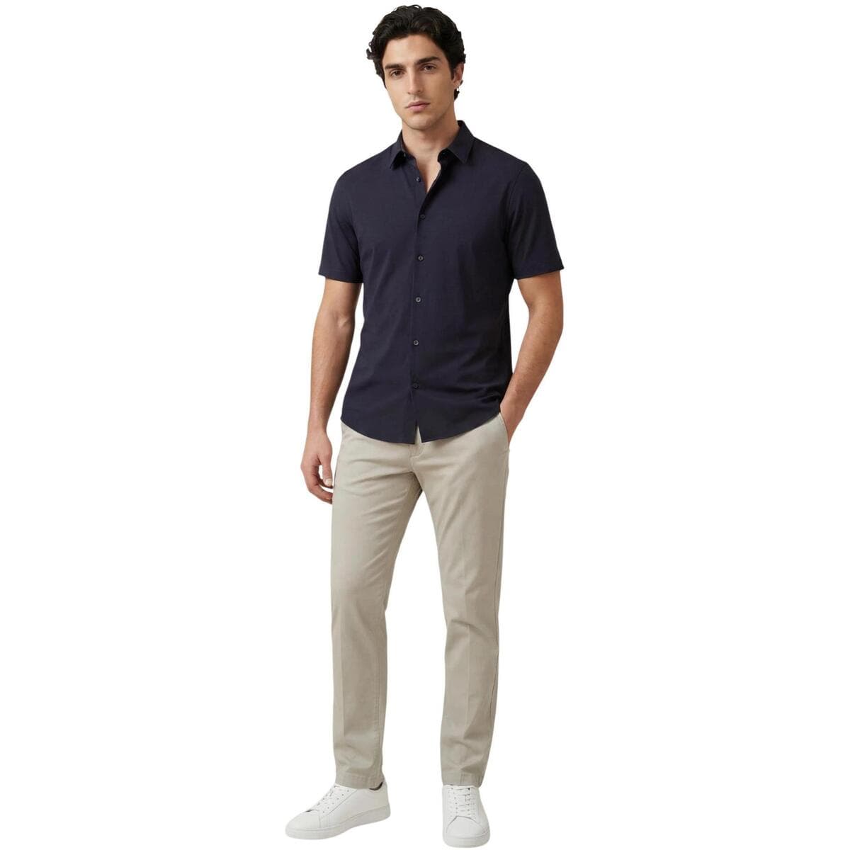 Men's Shirts EAX Blue