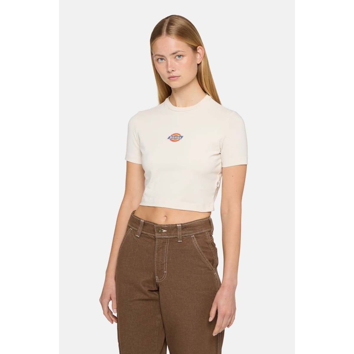 Women's T-Shirts Dickies Beige