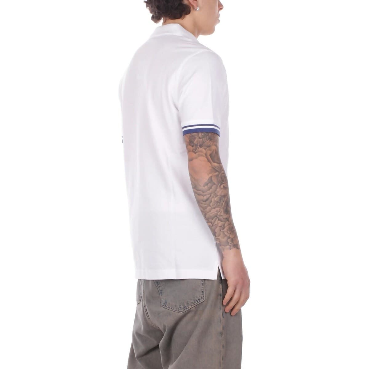 Men's Polo Shirts Fay White