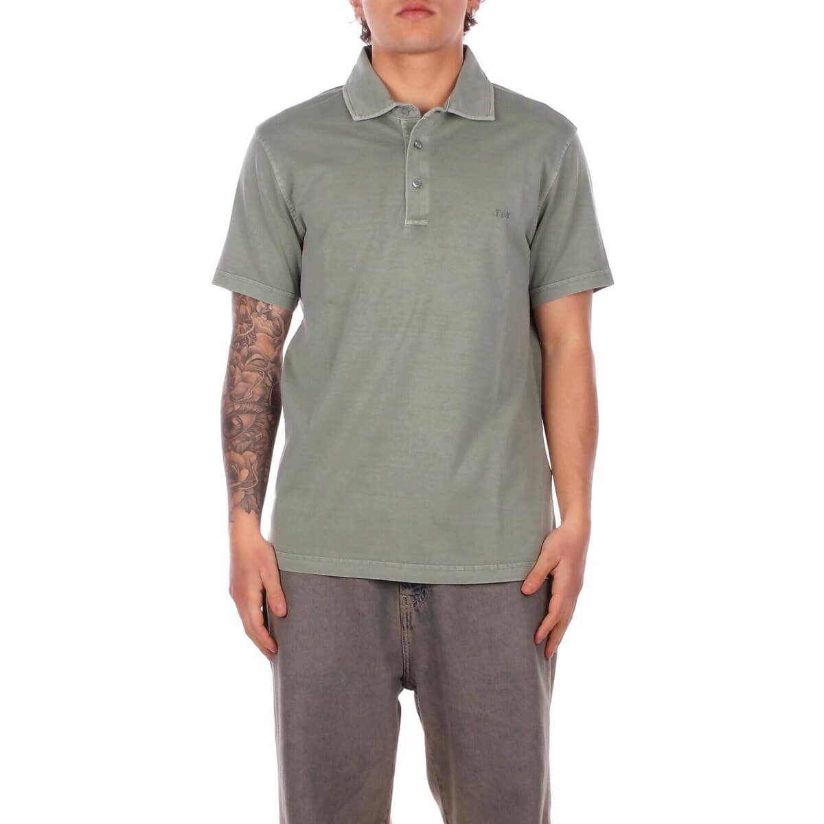 Πόλο με κοντά μανίκια Fay NPMB252143