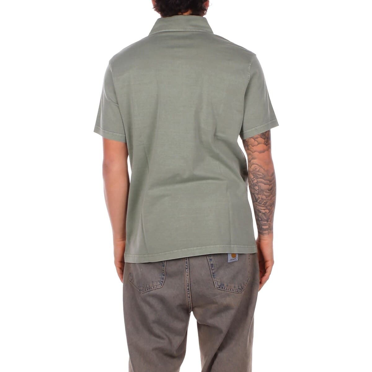 Men's Polo Shirts Fay Green