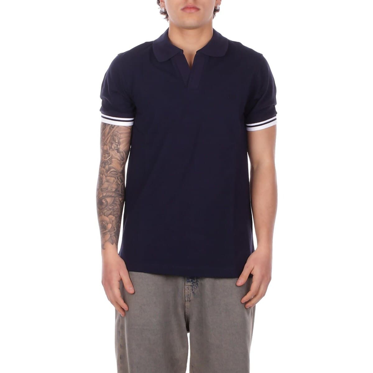 Πόλο με κοντά μανίκια Fay NPMB252141