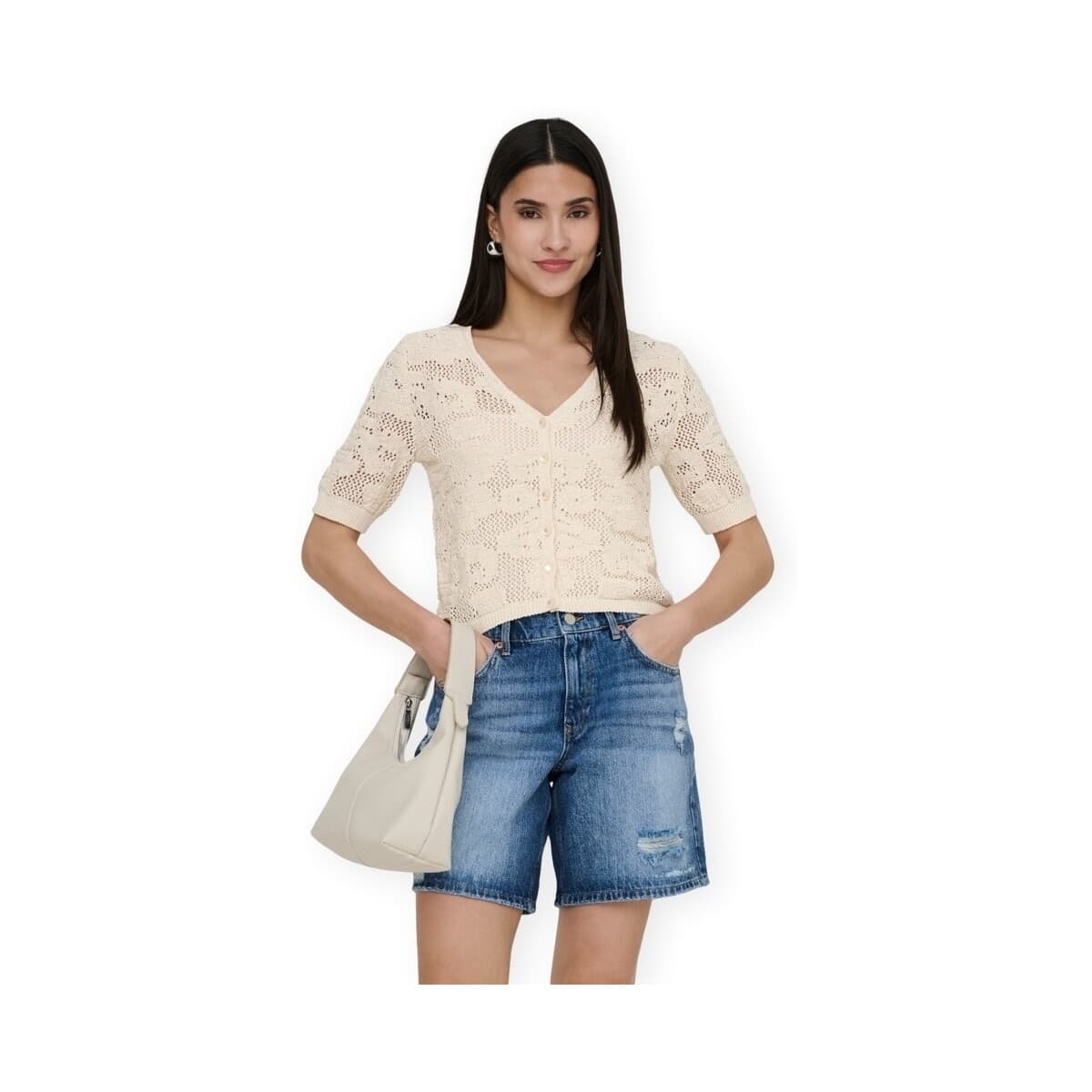 Women's T-Shirts Only Beige