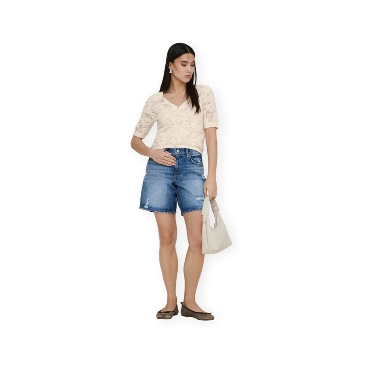 Women's T-Shirts Only Beige