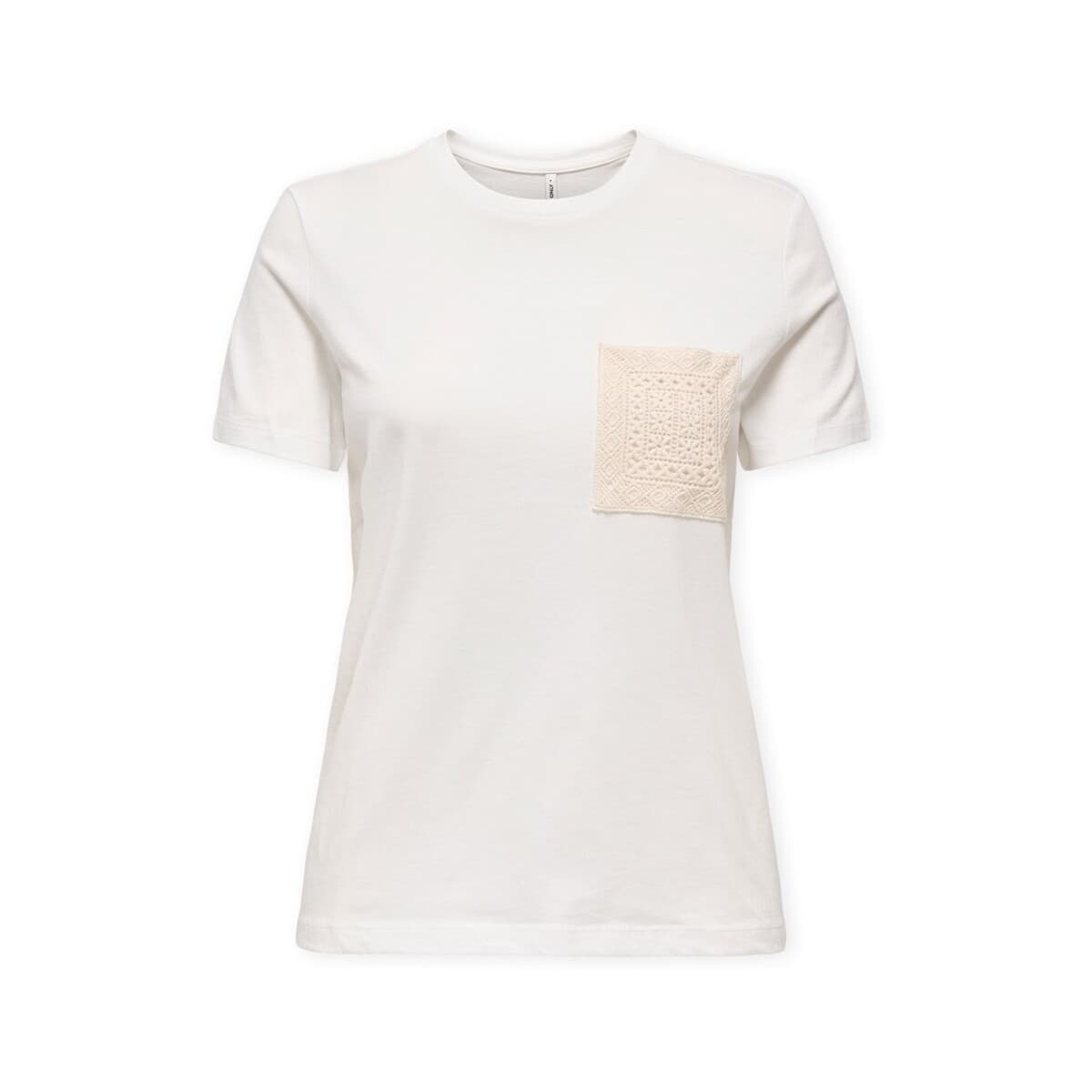 T-shirt με κοντά μανίκια Only Top Enja Life Pocket - Black