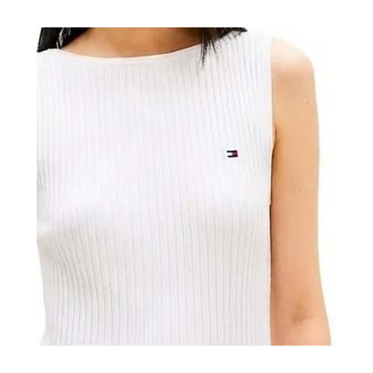 Women's Sleeveless Tops Tommy Hilfiger White