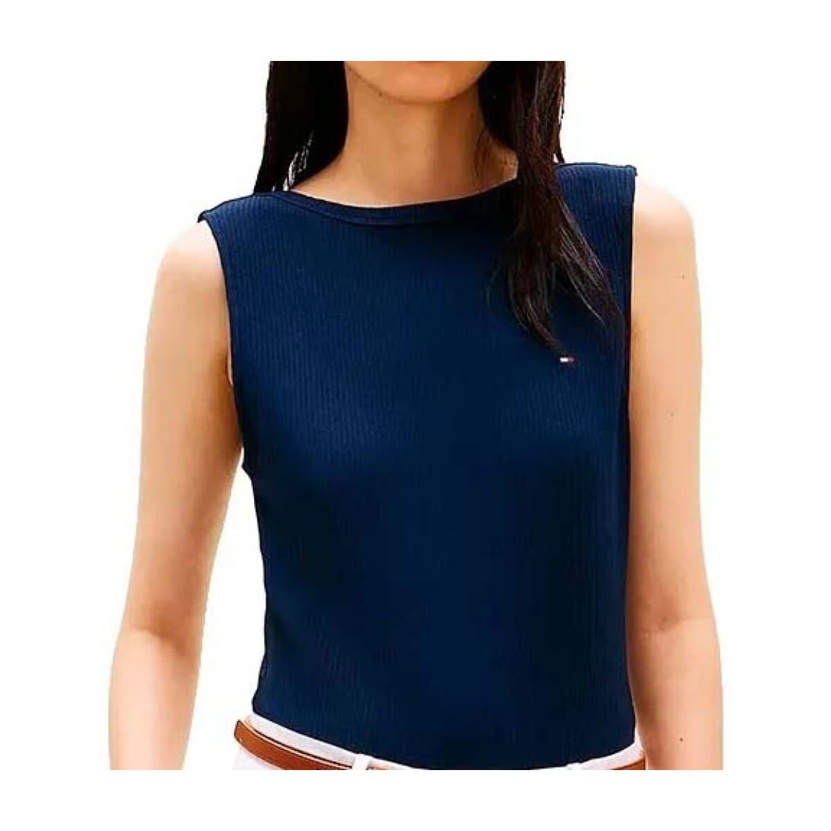 Women's Sleeveless Tops Tommy Hilfiger Blue