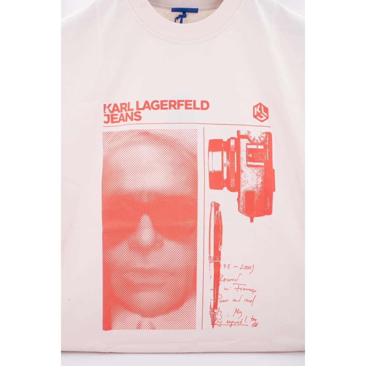 Men's T-Shirts Karl Lagerfeld Beige