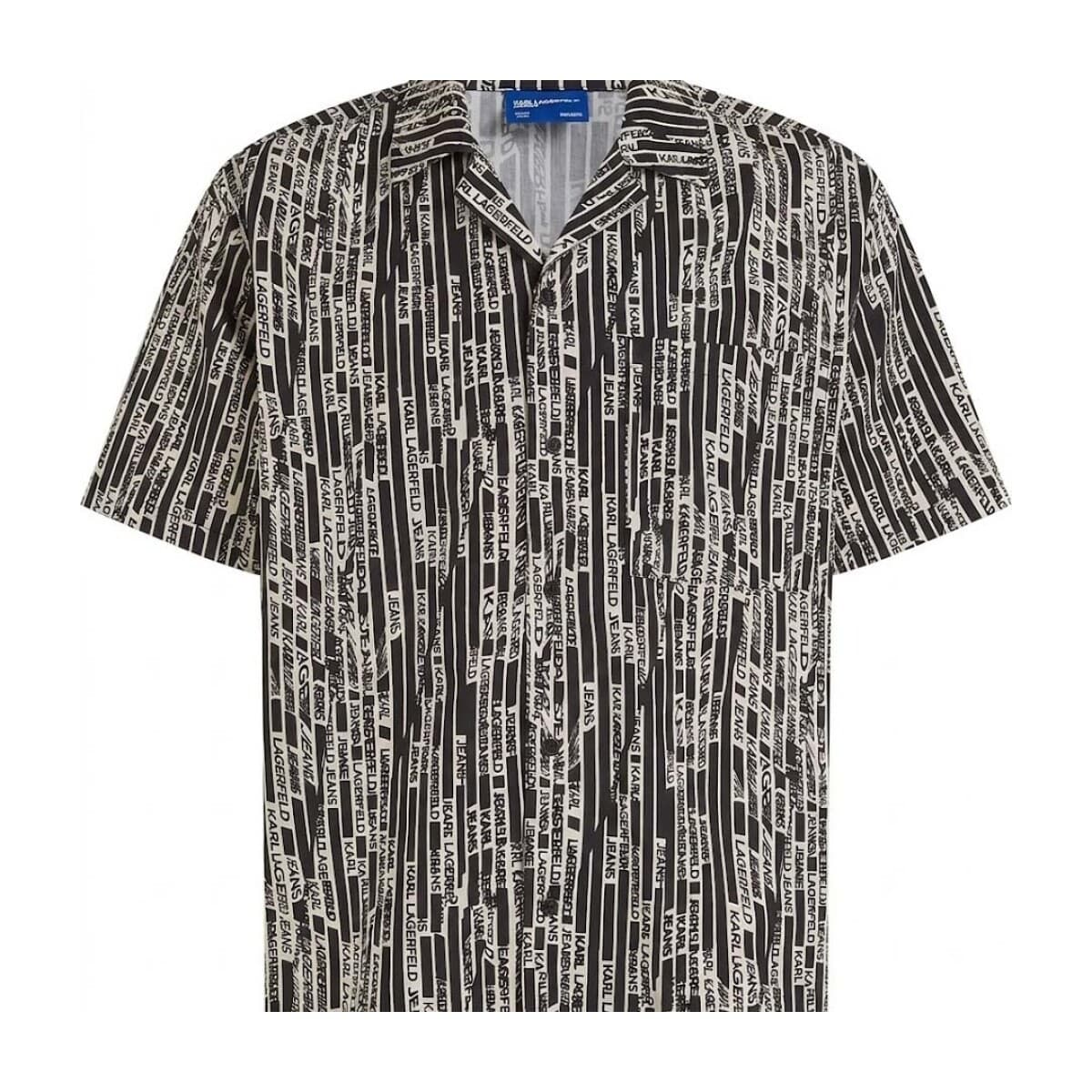 Men's Shirts Karl Lagerfeld Black