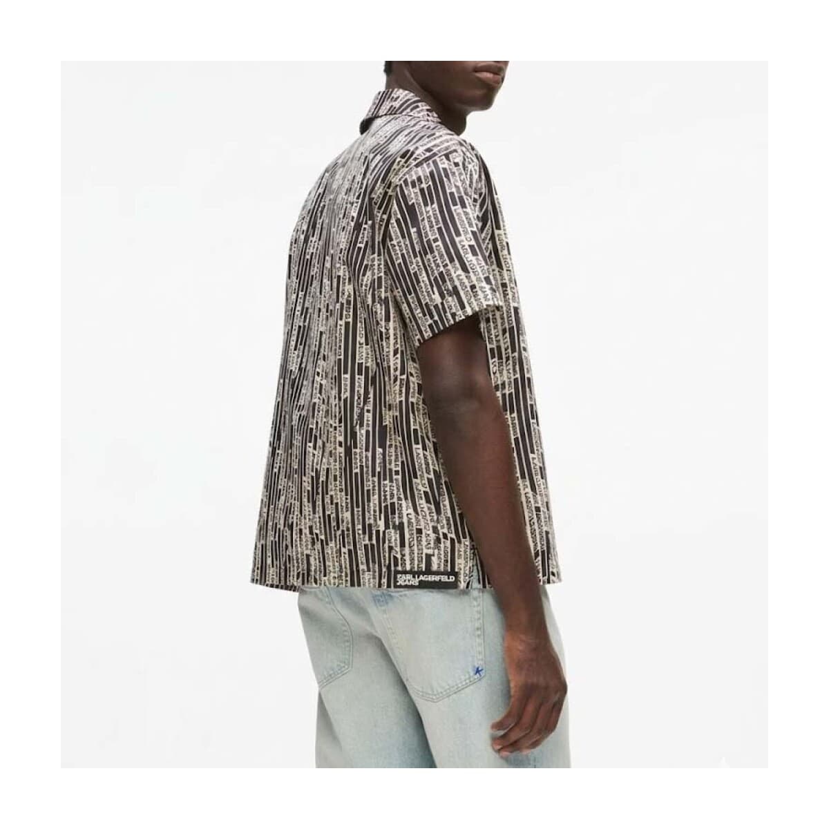 Men's Shirts Karl Lagerfeld Black