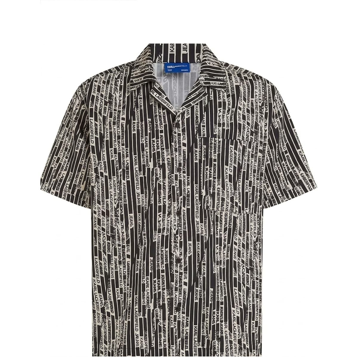 Men's Shirts Karl Lagerfeld Black