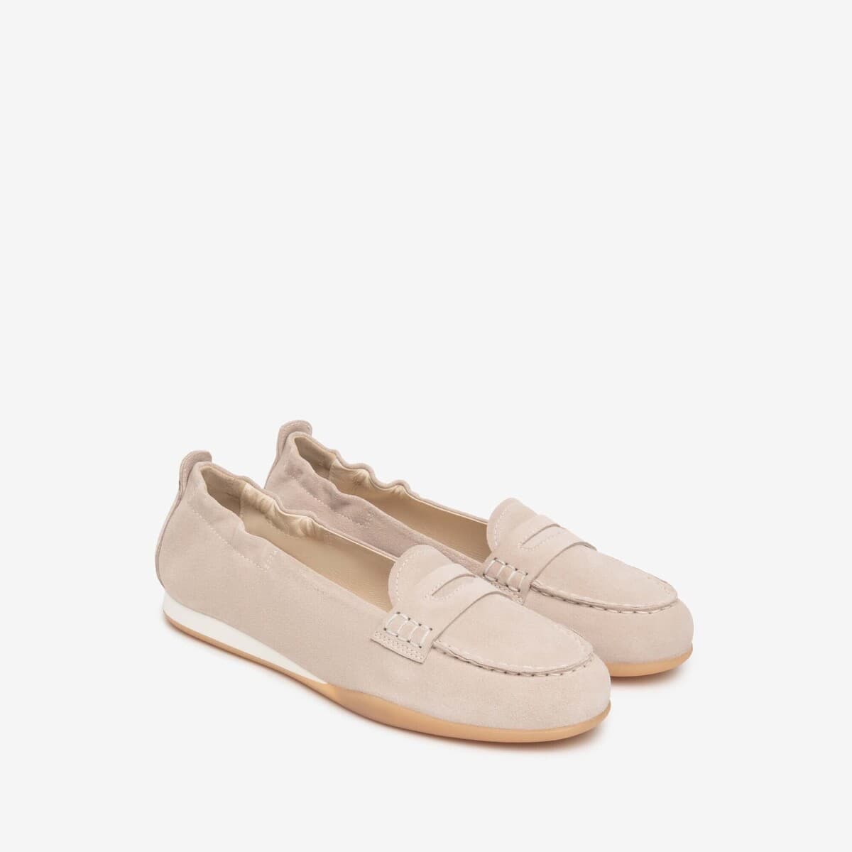 Women's Loafers NeroGiardini Beige