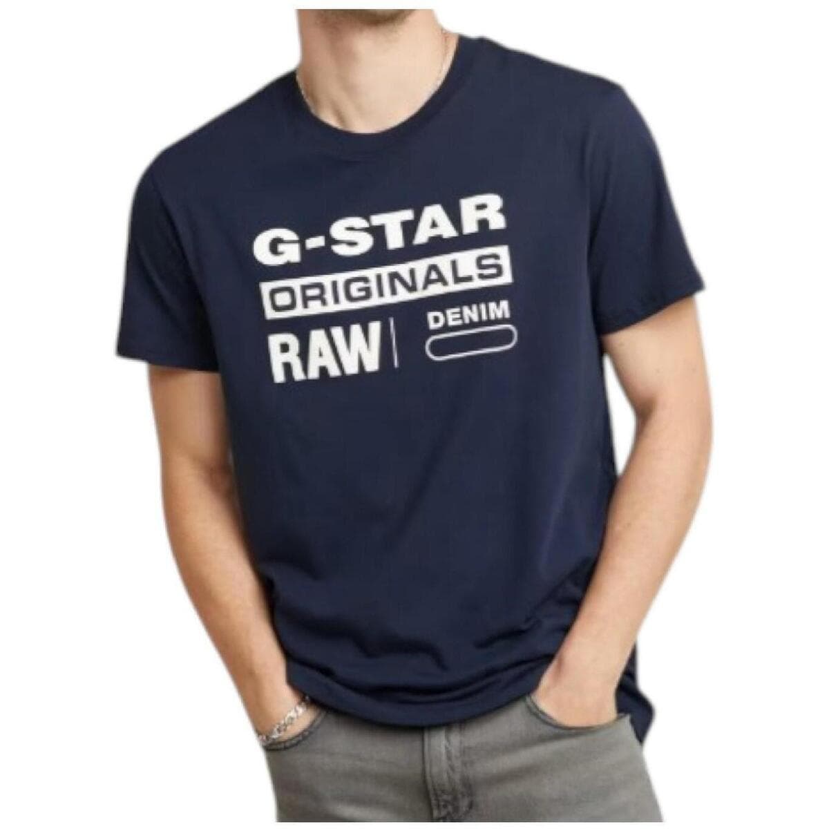 Men's T-Shirts G-Star Raw Blue