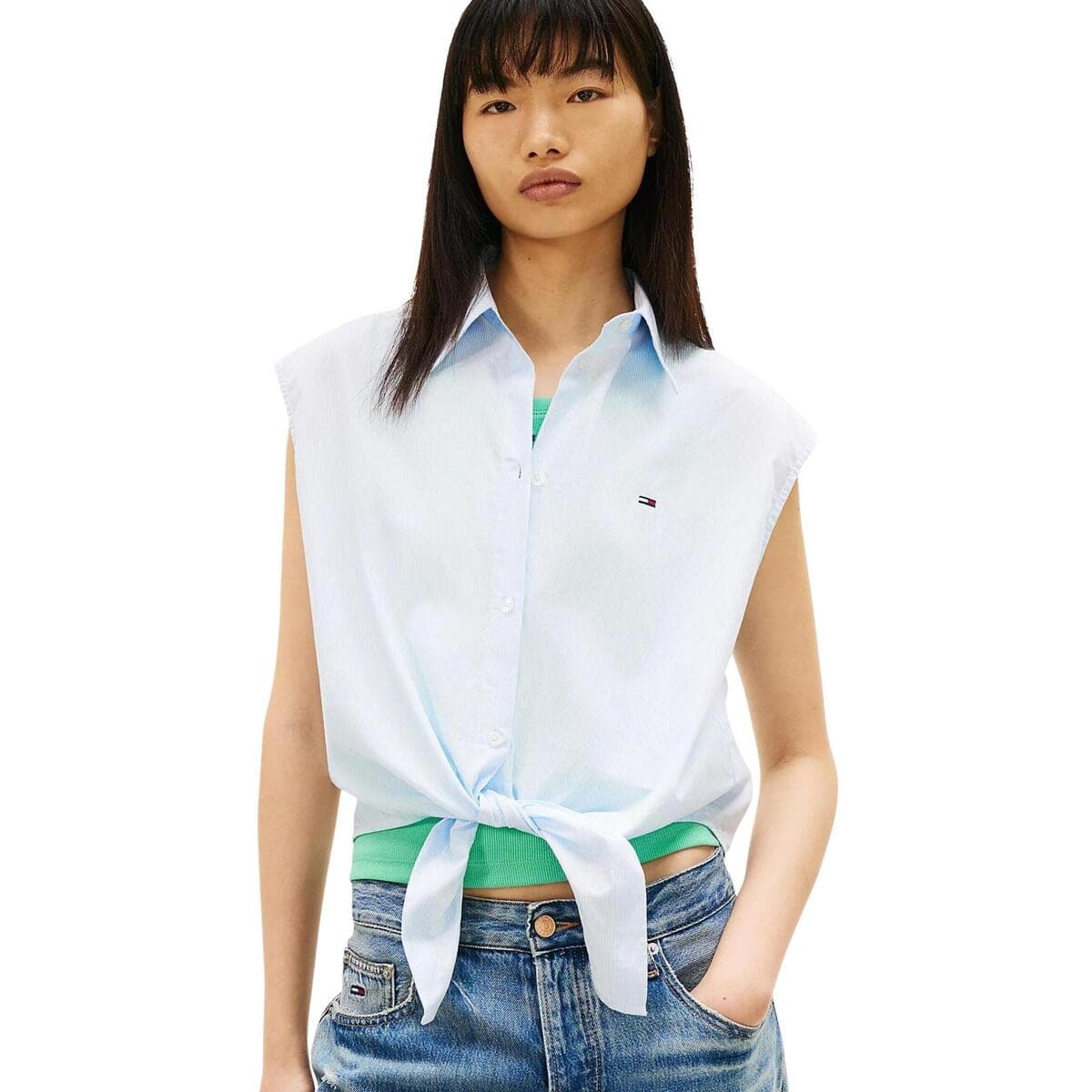 Women's Shirts Tommy Hilfiger Blue