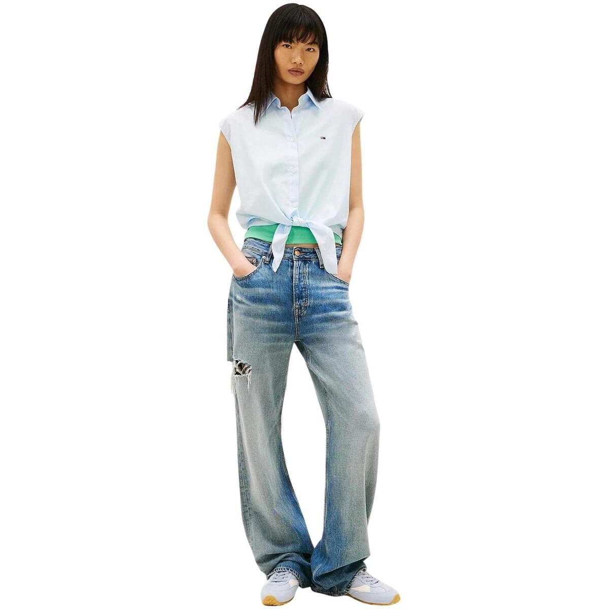 Women's Shirts Tommy Hilfiger Blue