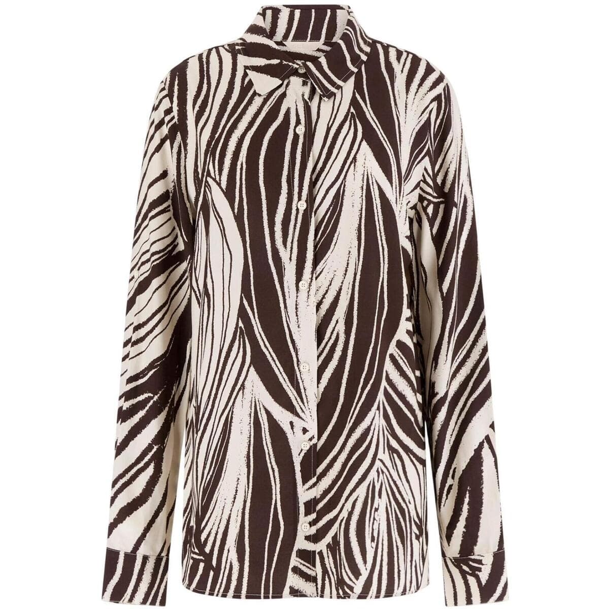 Women's Shirts Guess Brown