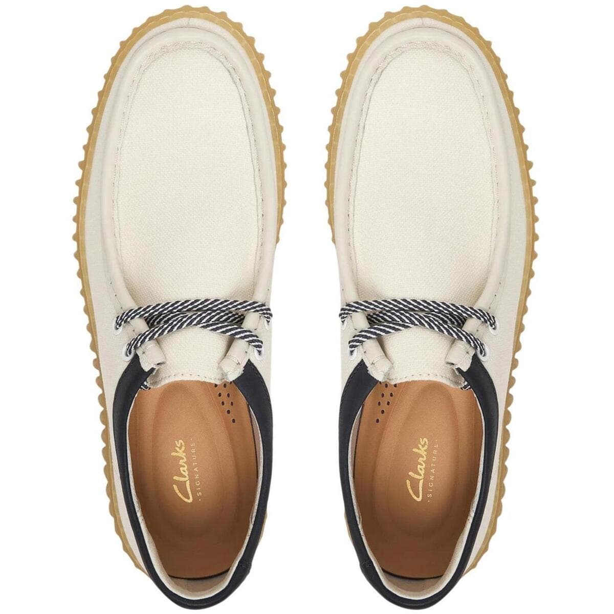 Men's Derby Shoes Clarks White