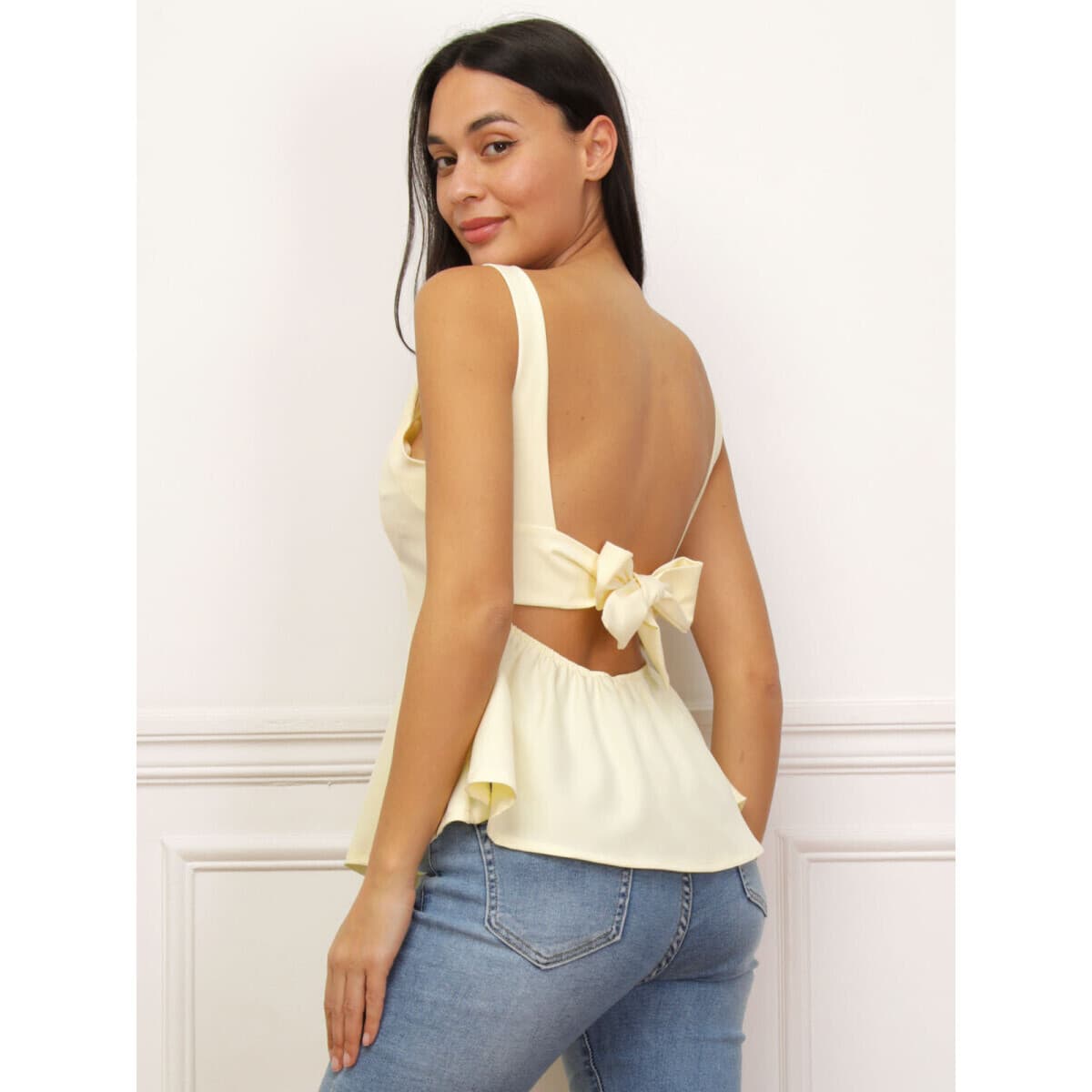 Women's T-Shirts La Modeuse Yellow